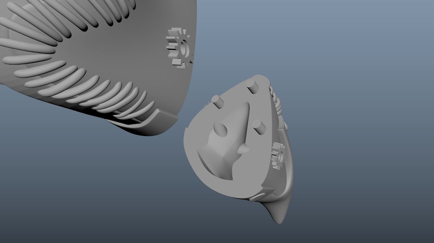 Overhaul - My hero academia 3D print model_16