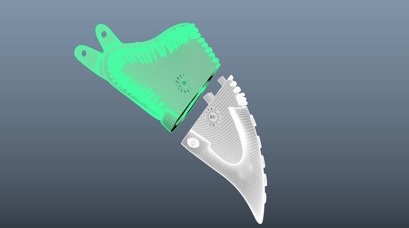 Overhaul - My hero academia 3D print model_19