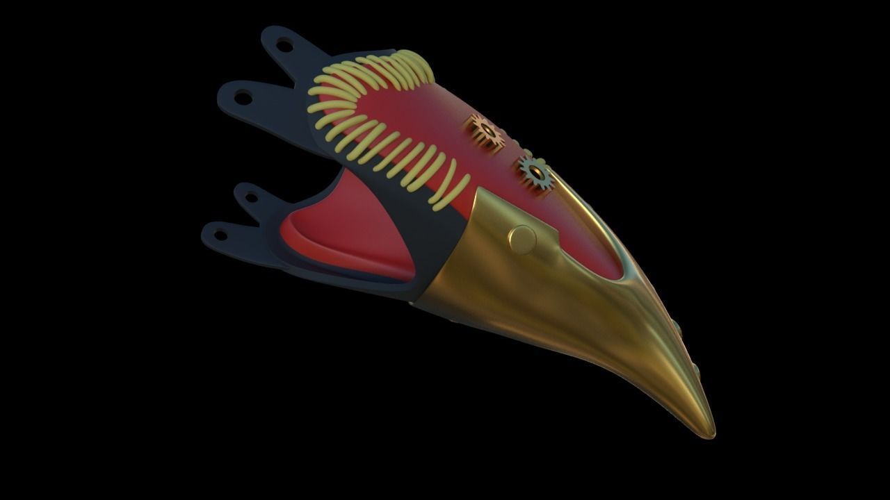 Overhaul - My hero academia 3D print model_4