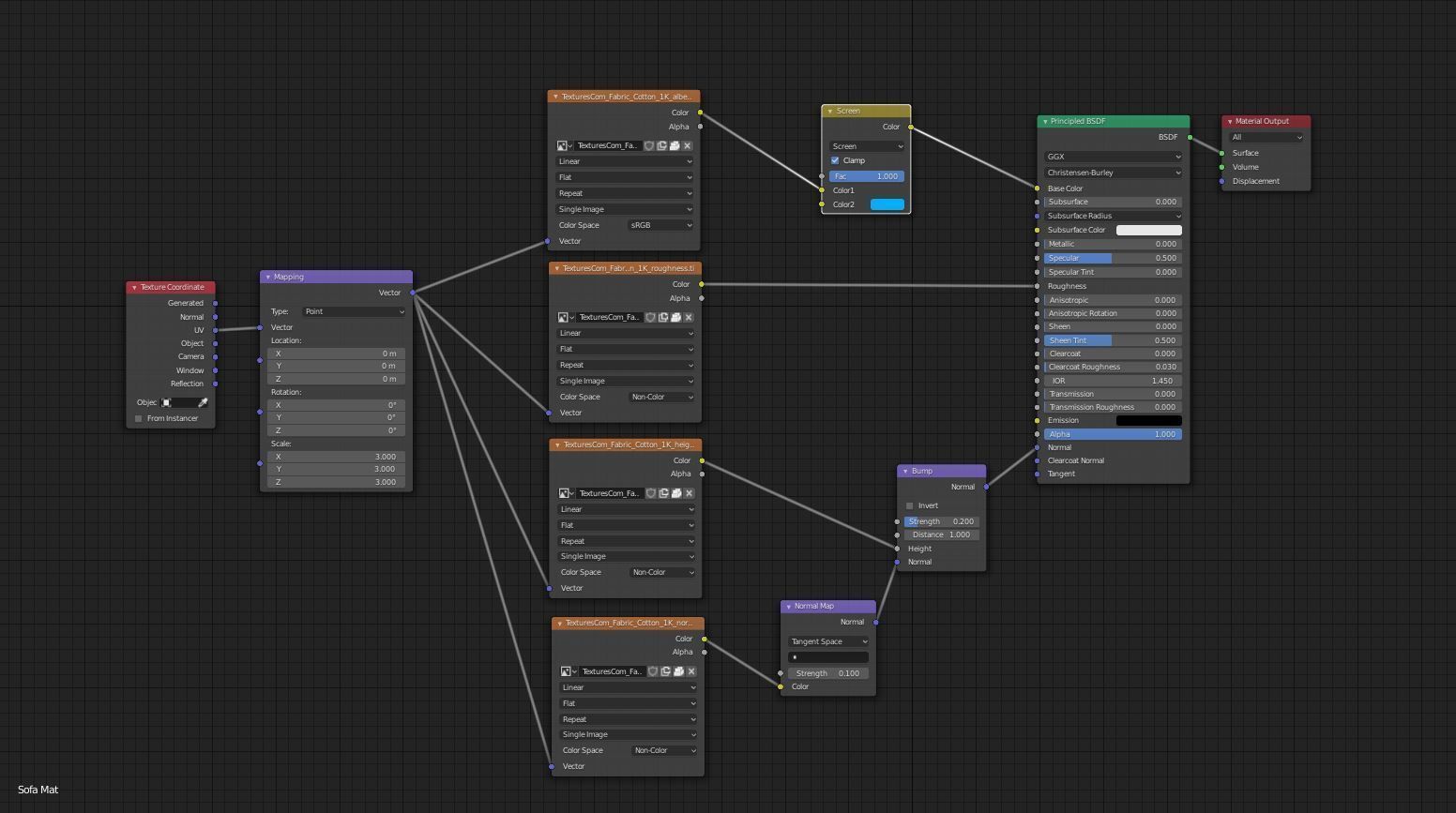 Swan Sofa 3D model_7