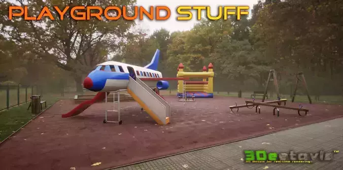 Playground Assets 3D Model Collection