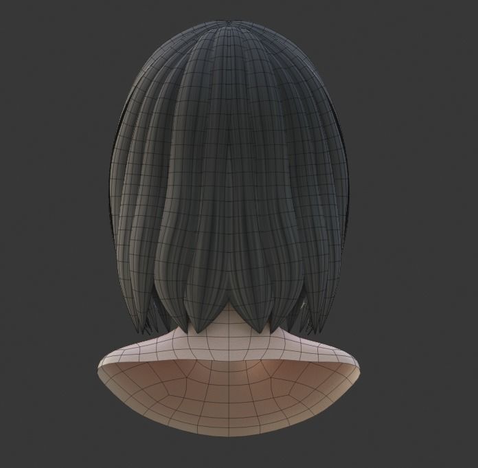 CB Character Stylized Low-poly 3D model_4