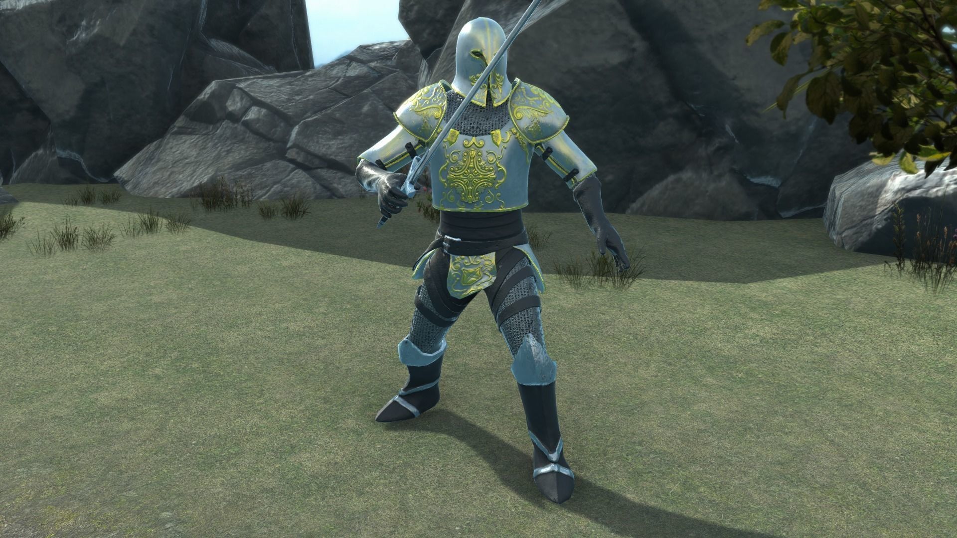 Medieval Fantasy Knights package Low-poly 3D model_25