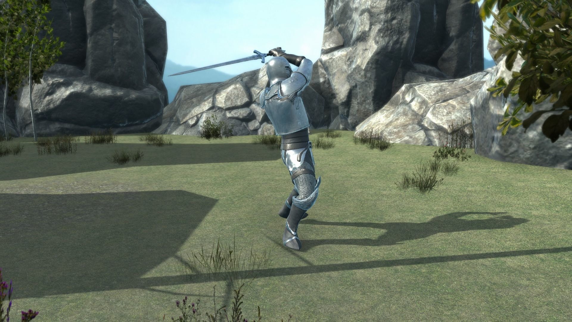 Medieval Fantasy Knights package Low-poly 3D model_22