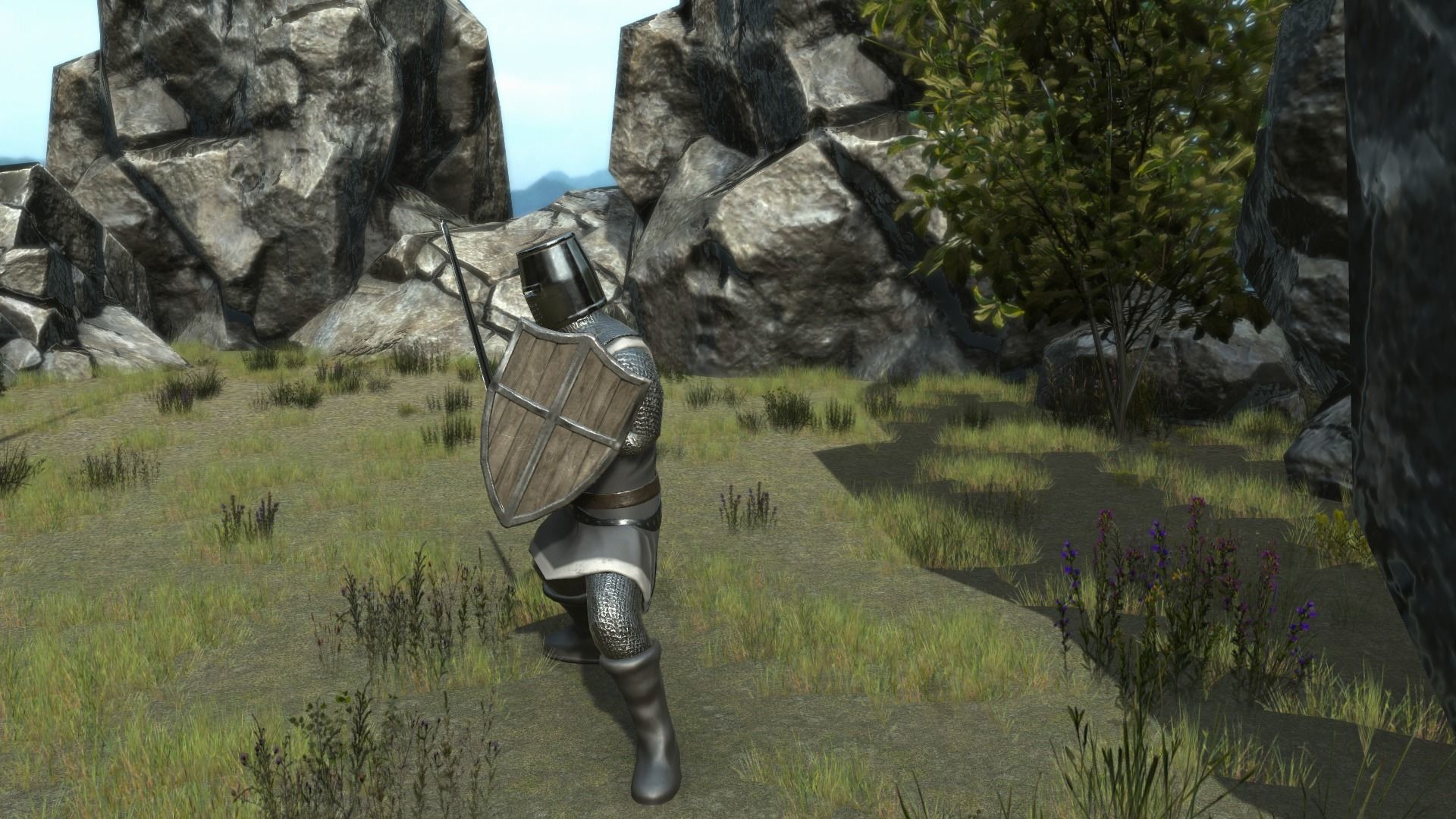 Medieval Fantasy Knights package Low-poly 3D model_18