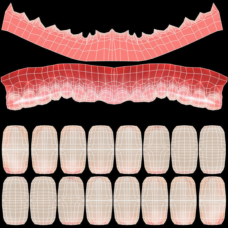 Female Base Maya 2018 Rig 3D model_31