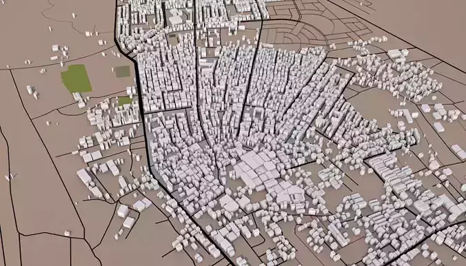 Gaza City of Palestine