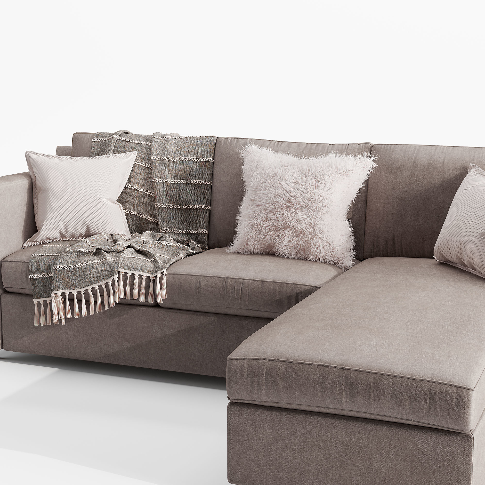 Barrett Reversible Sectional Sofa 3D model_6