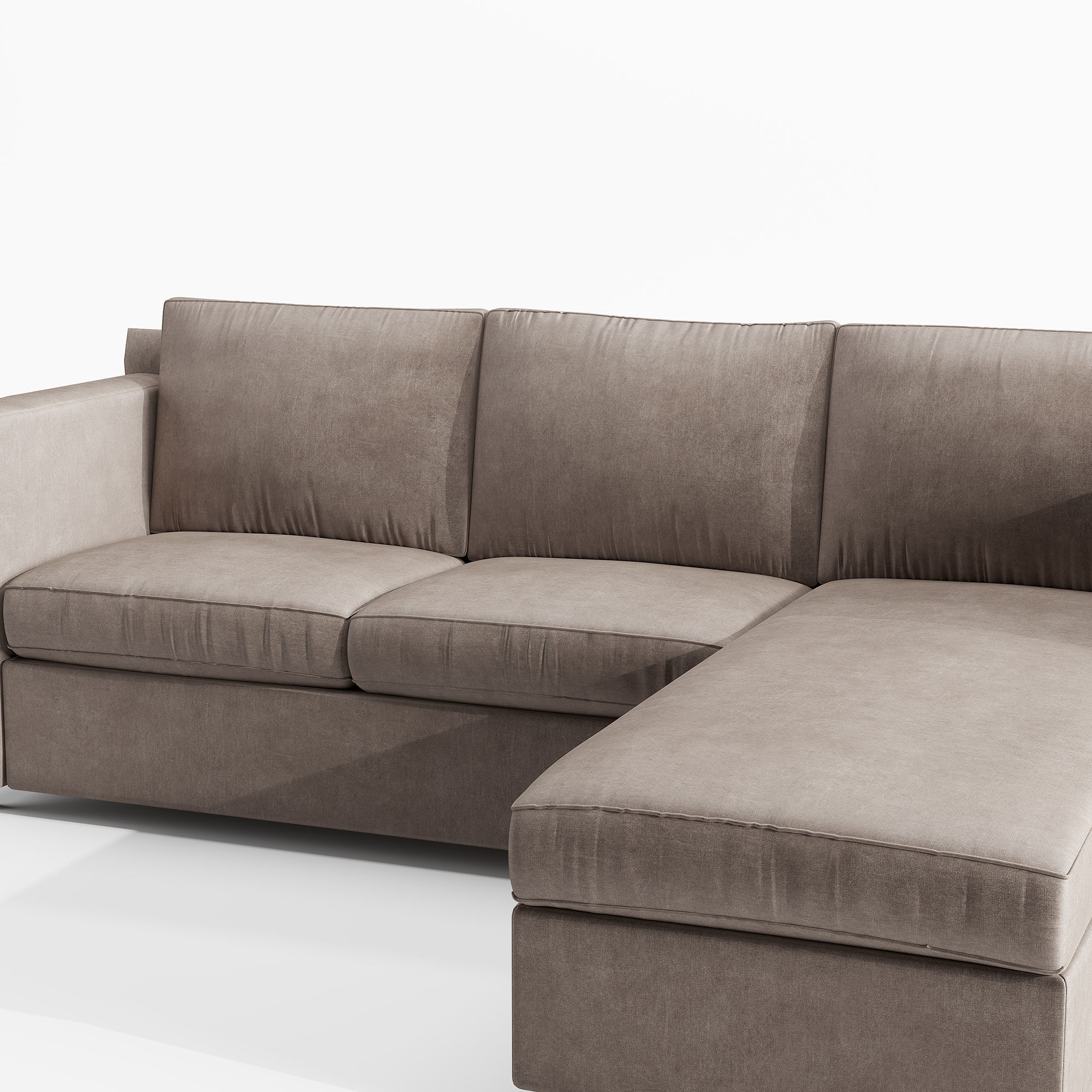 Barrett Reversible Sectional Sofa 3D model_7