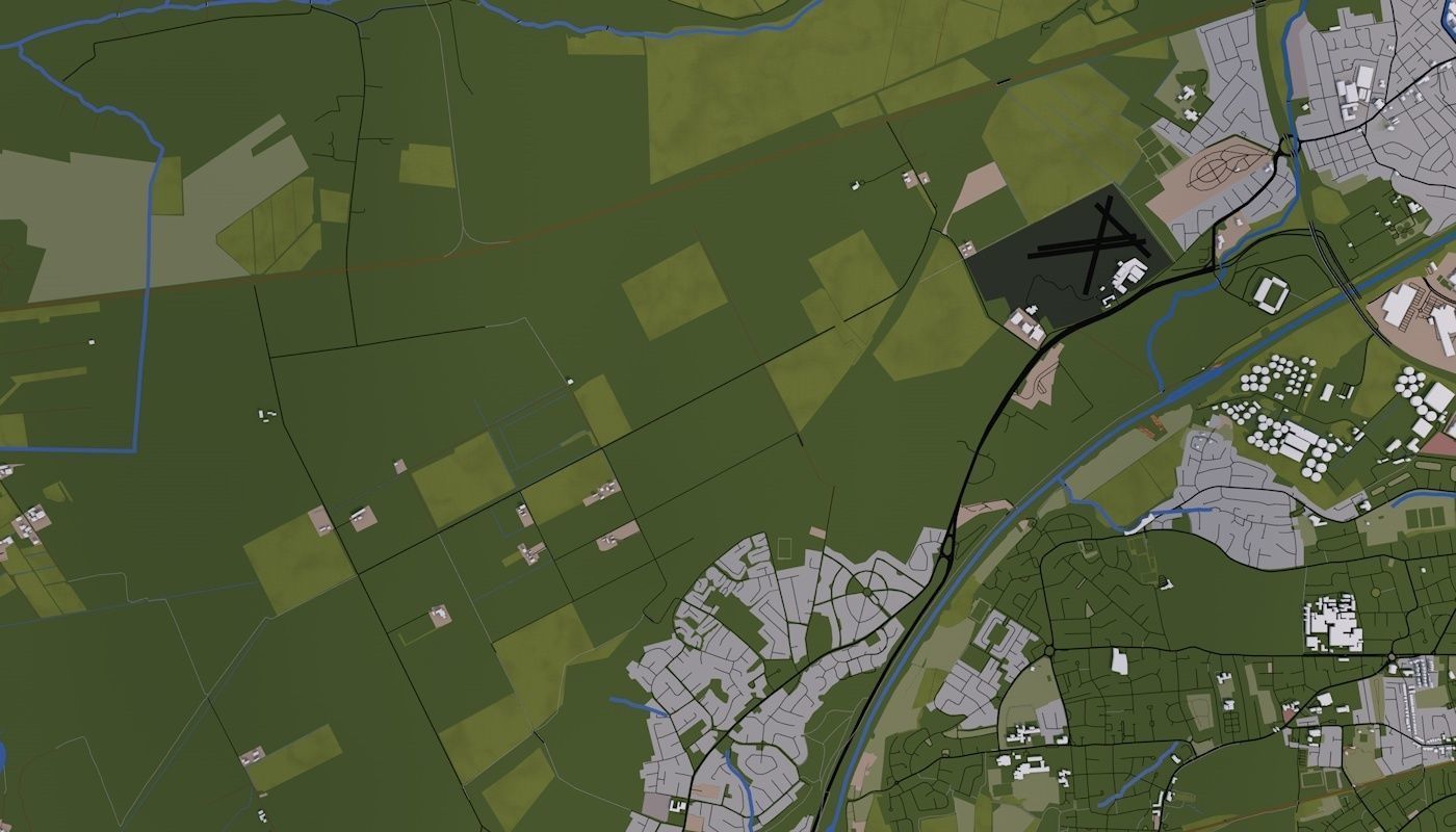 Manchester City UK Low-poly 3D model_28