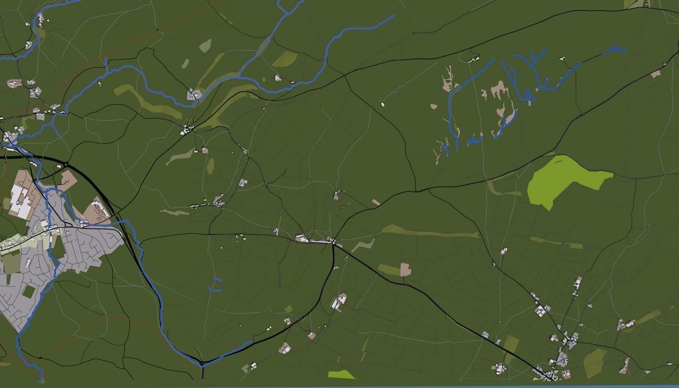 Manchester City UK Low-poly 3D model_55