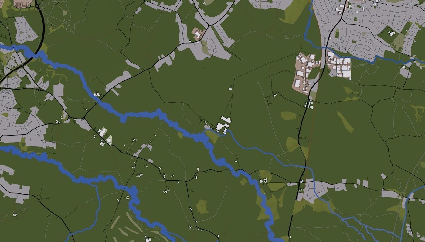 Manchester City UK Low-poly 3D model_52