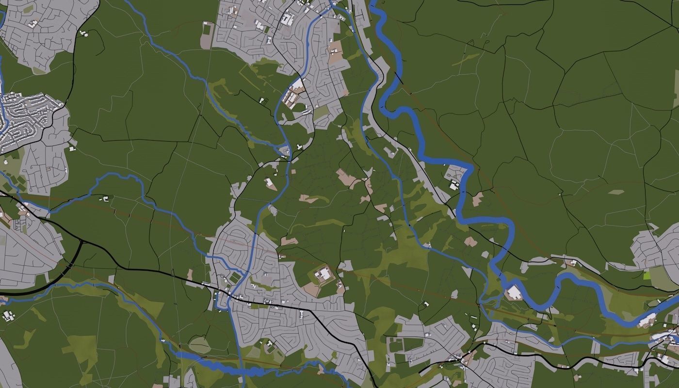 Manchester City UK Low-poly 3D model_44