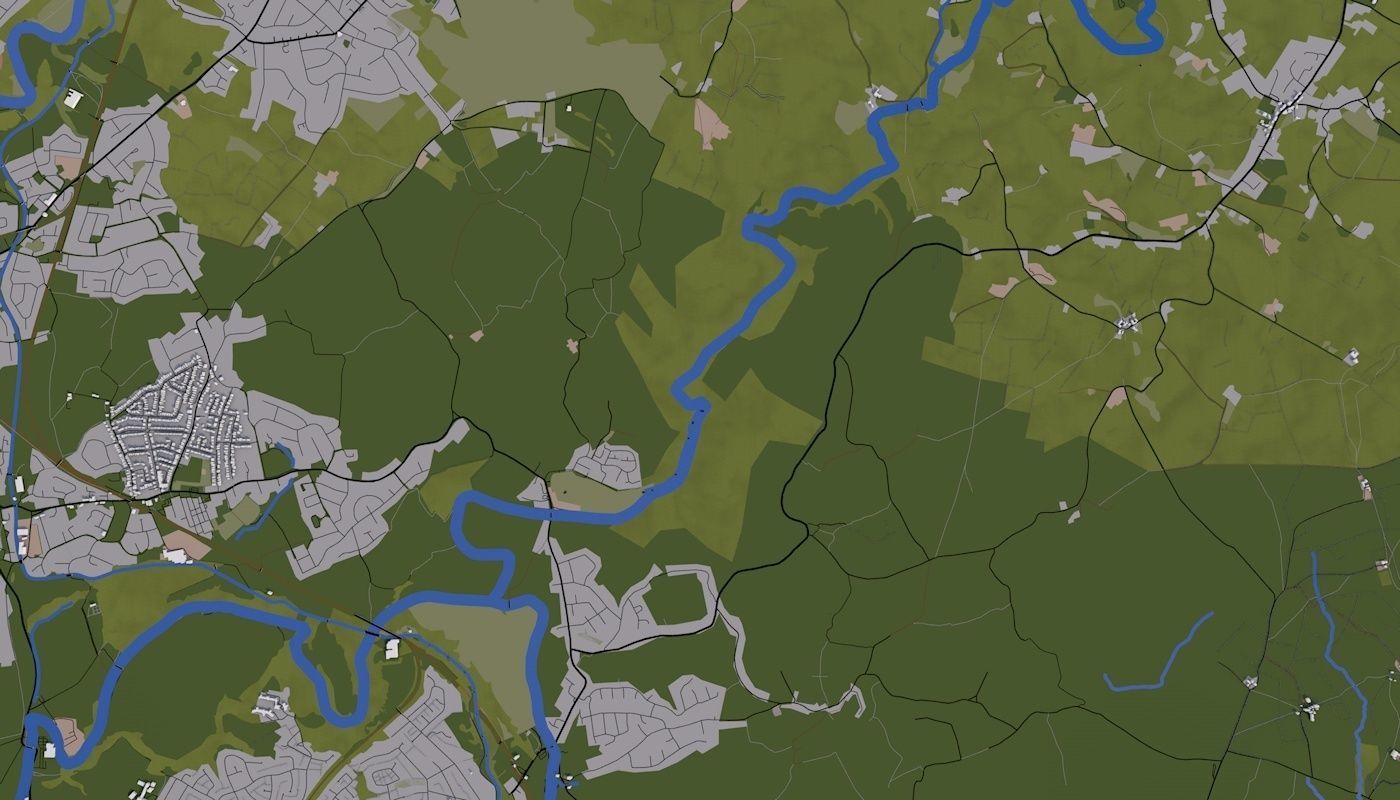 Manchester City UK Low-poly 3D model_34