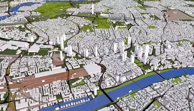 Frankfurt City of Germany