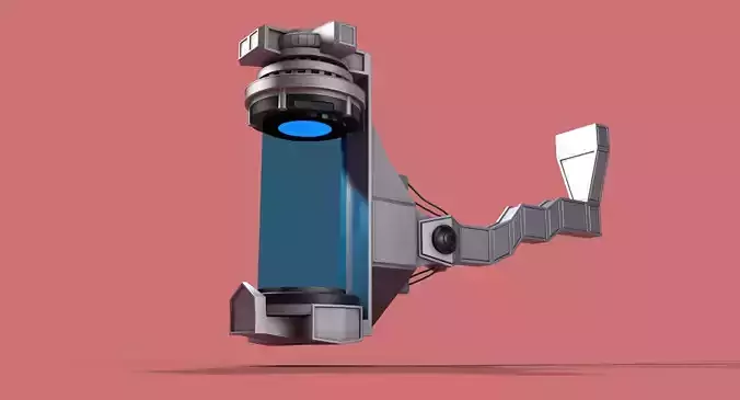 Sci Fi Liquid Container 