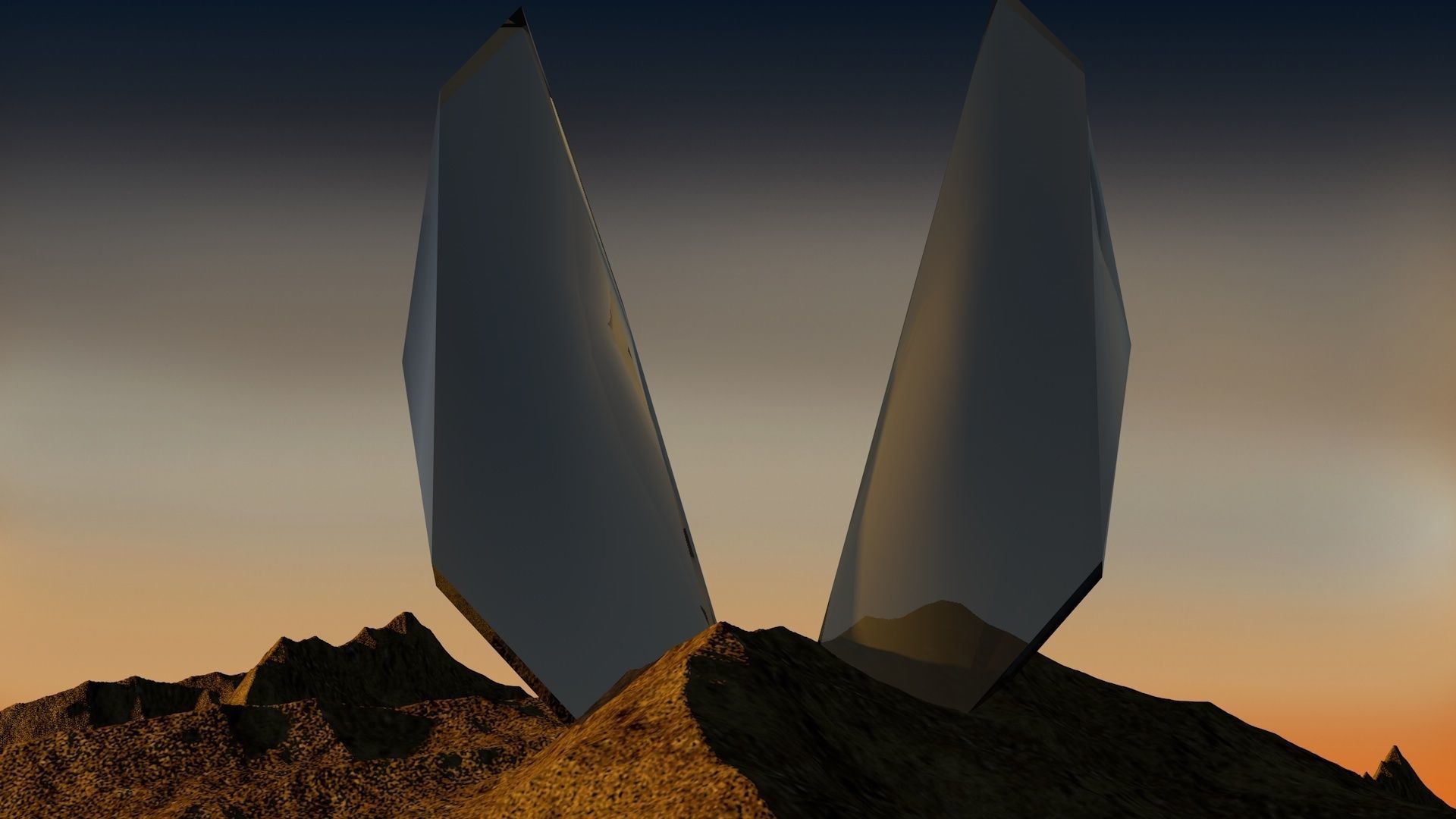 Mount Location Design Cinema4D  3D model_3