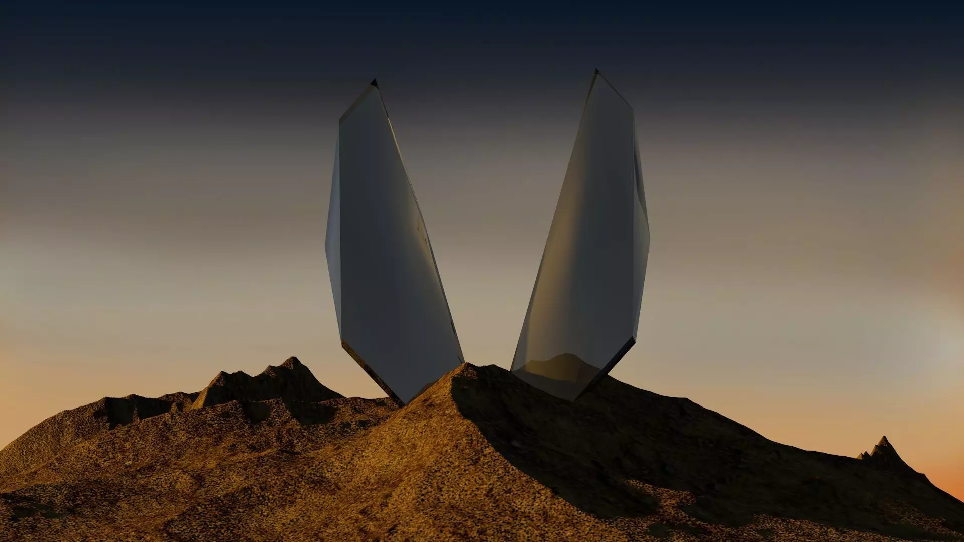 Mount Location Design Cinema4D  3D model_0