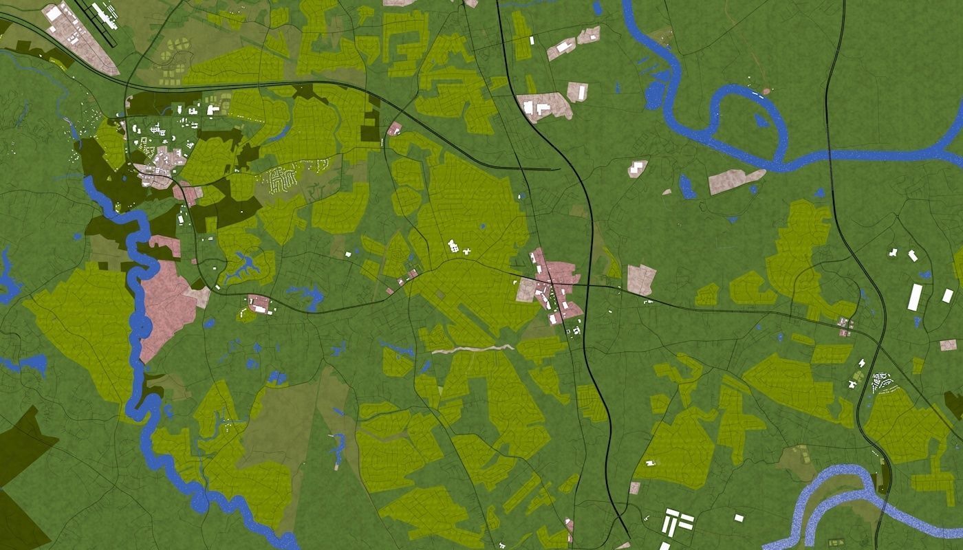 Richmond City USA Low-poly 3D model_11