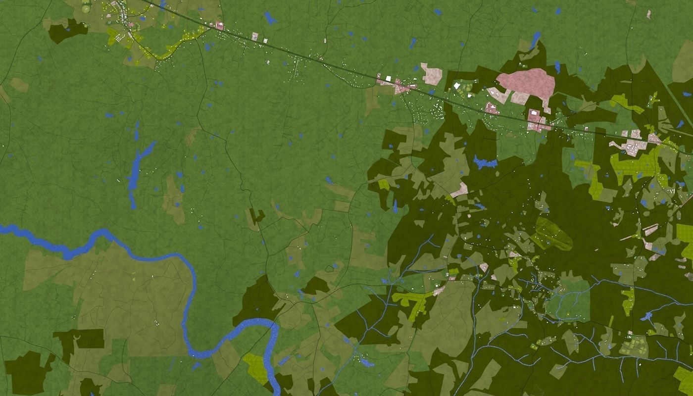 Richmond City USA Low-poly 3D model_8