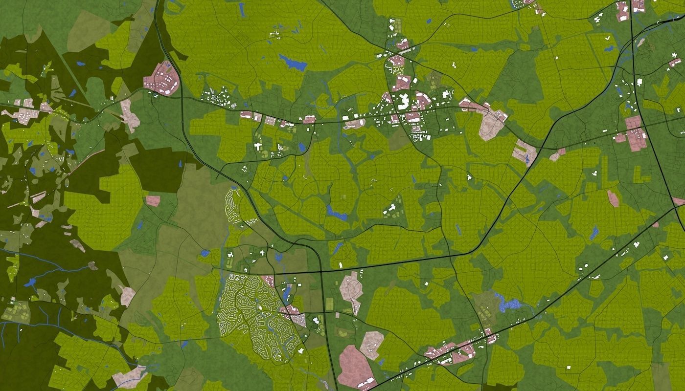 Richmond City USA Low-poly 3D model_9