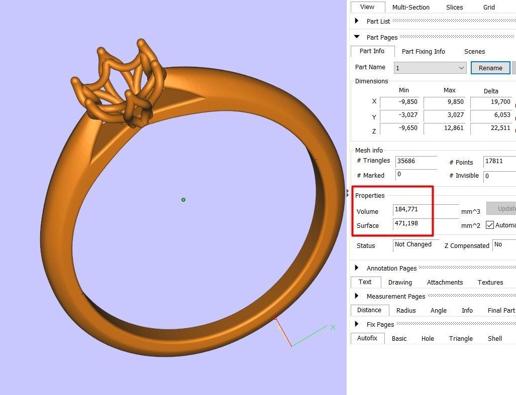 Fashionable  single stone ring  Free 3D print model_2