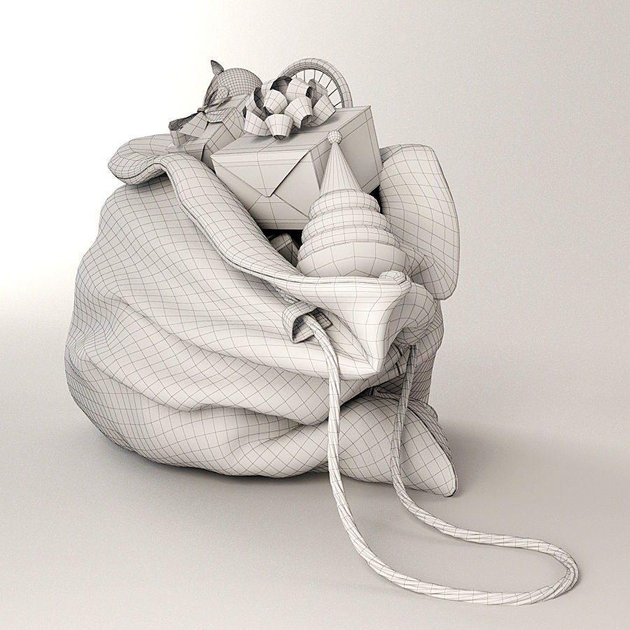 Christmas Scene 3D model_18