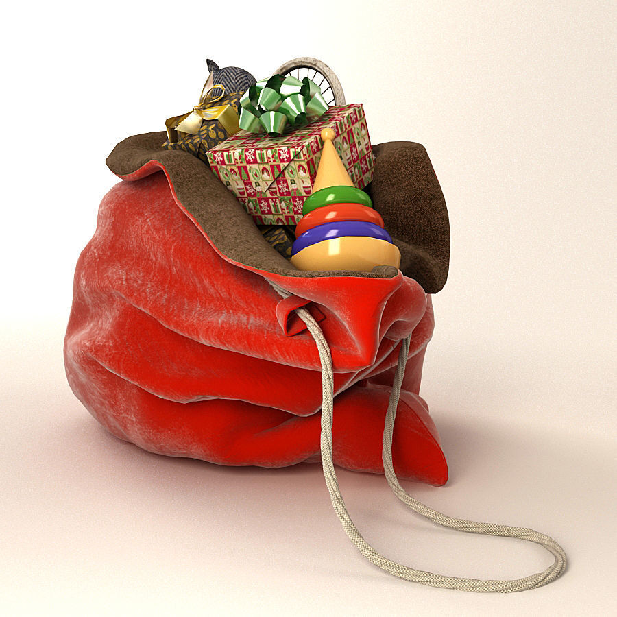 Christmas Scene 3D model_17