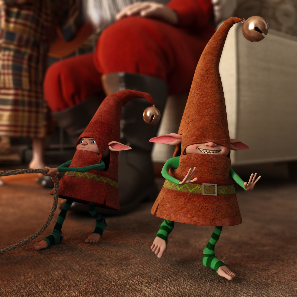 Christmas Scene 3D model_3