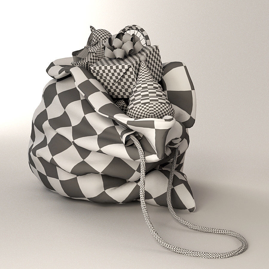 Christmas Scene 3D model_23