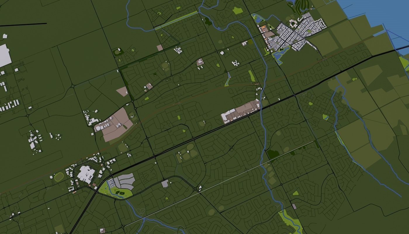 Adelaide City Australia Low-poly 3D model_11