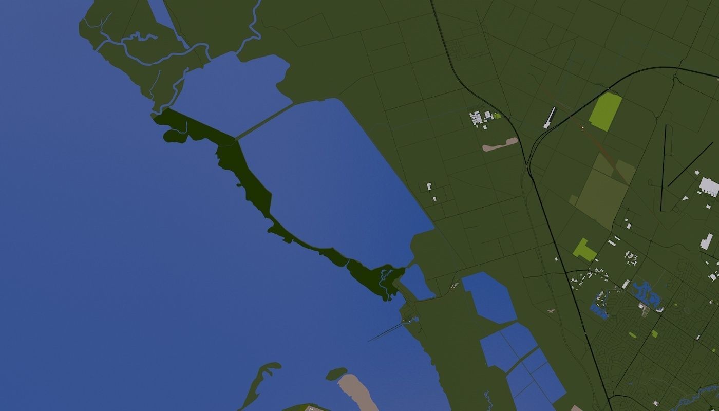 Adelaide City Australia Low-poly 3D model_23