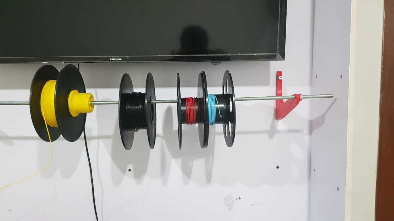 Filament  holder Free 3D print model_2