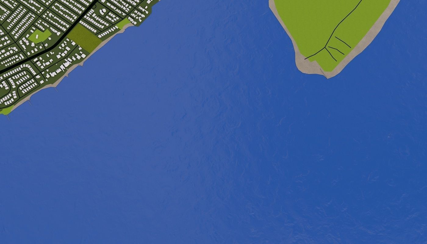 Staten Island NY USA Low-poly 3D model_23
