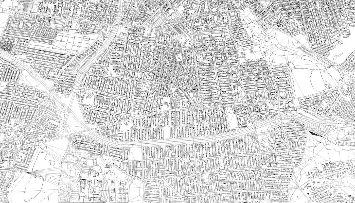 Staten Island NY USA Low-poly 3D model_35