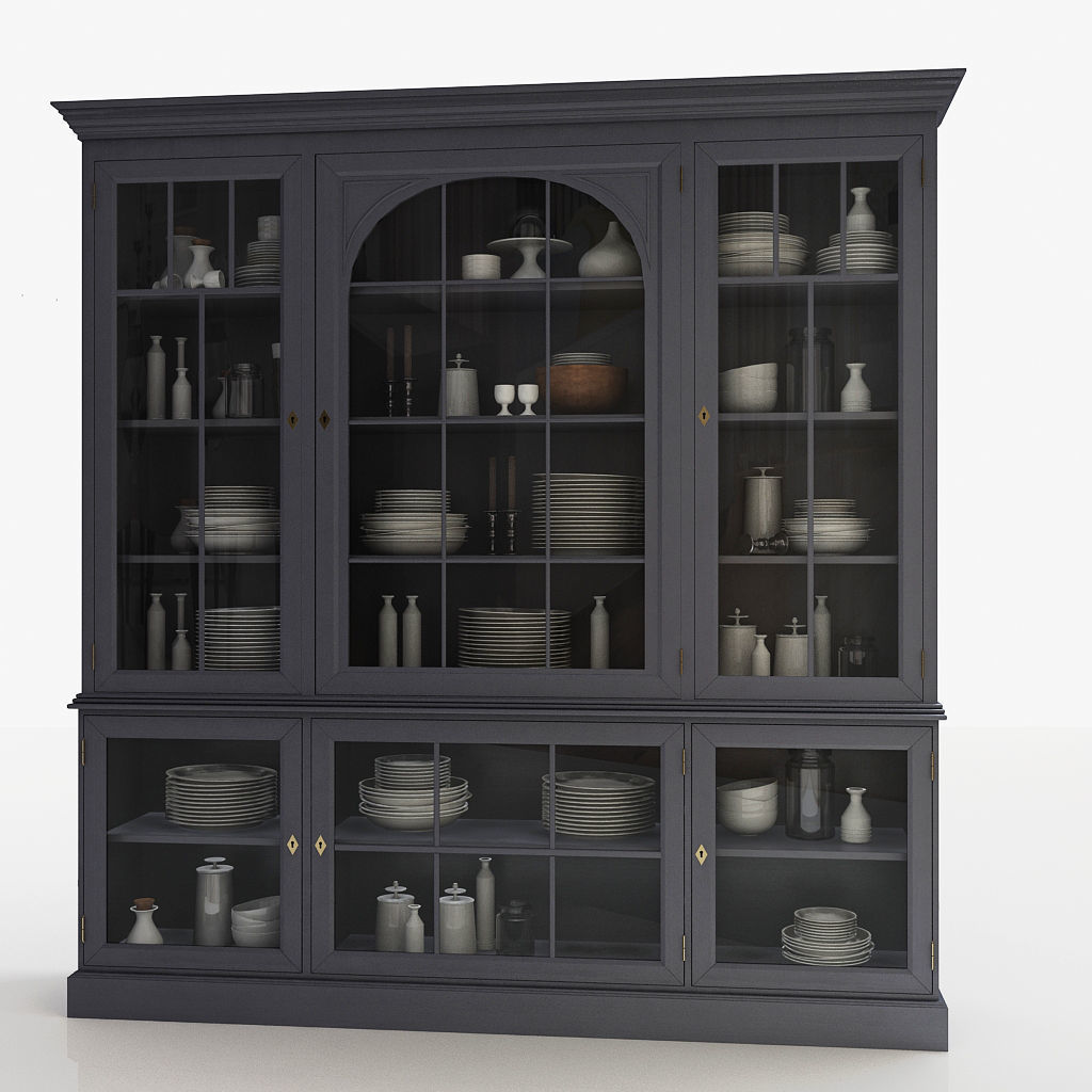 Display Cabinets 3D model_1