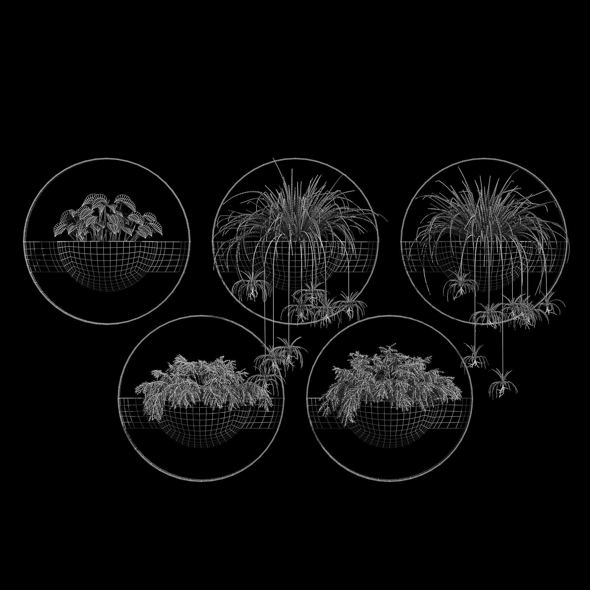 Unity wall planter 3D model_7