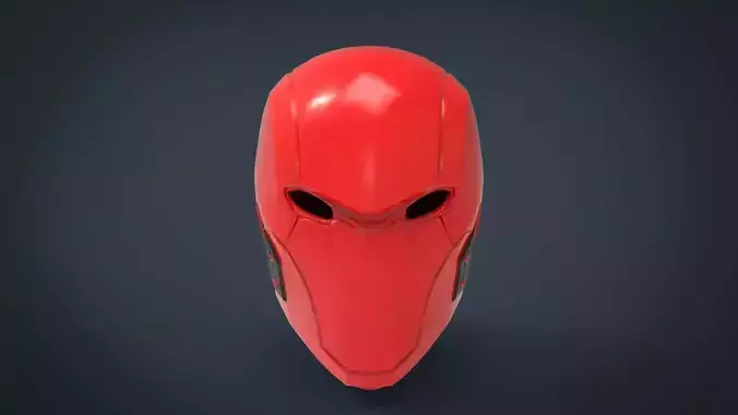 RED HOOD Helmet - stl files for 3d printing 3D print ready model