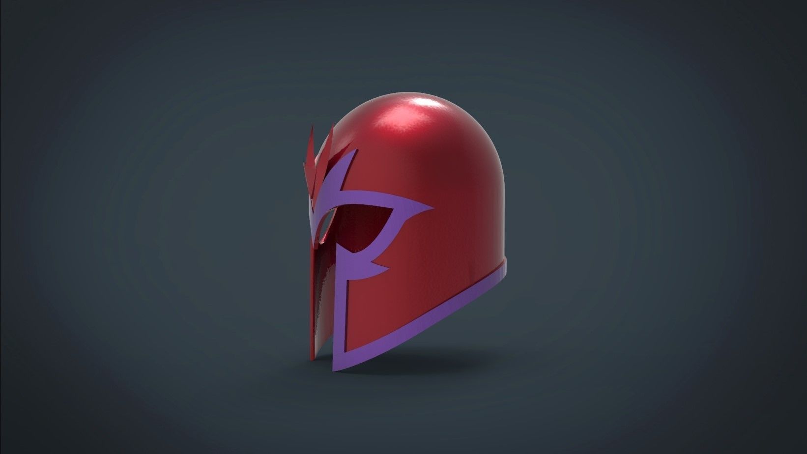 Magneto xmen first class Helmet -stl files for 3d printing 3D print model_2