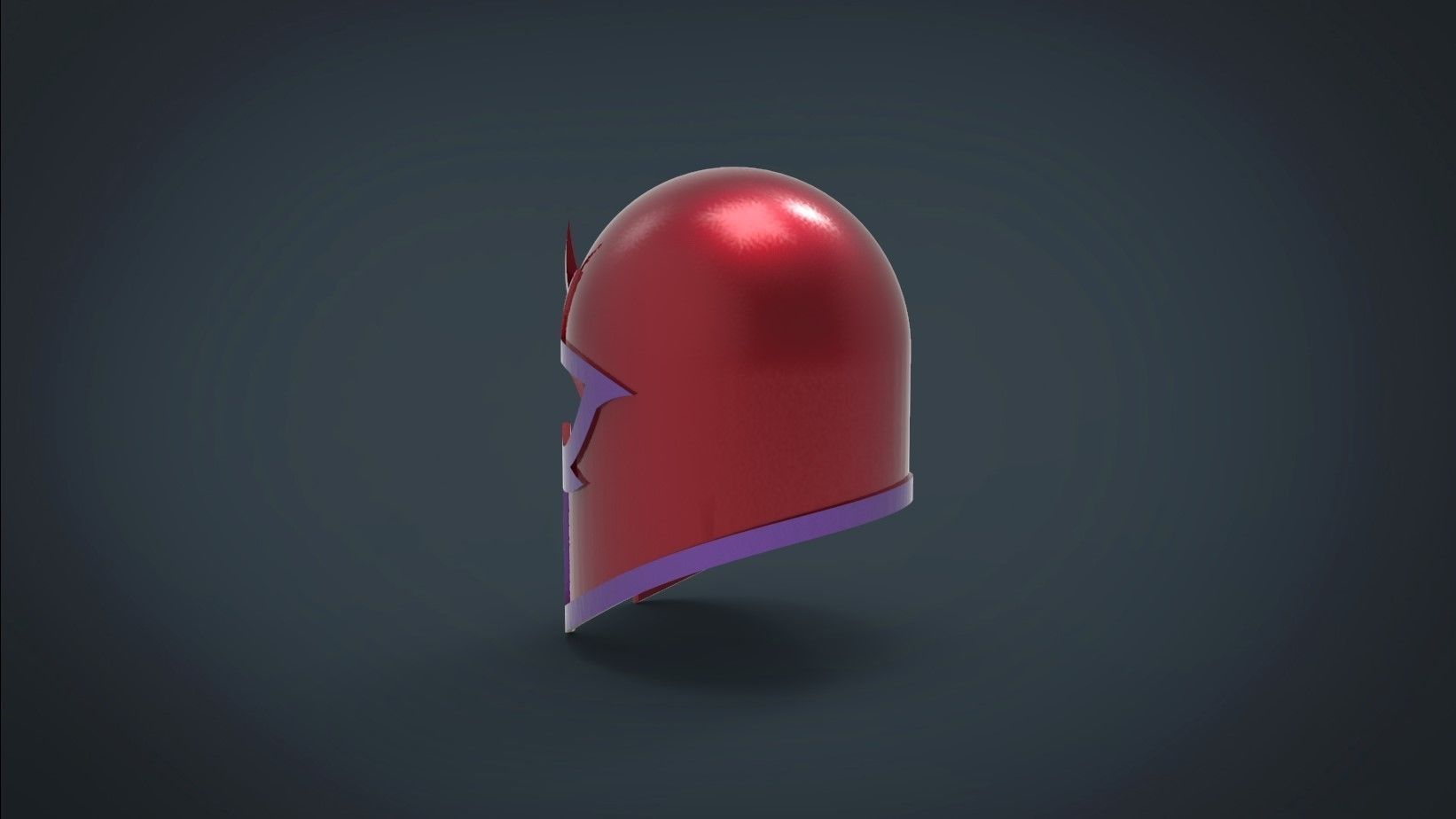 Magneto xmen first class Helmet -stl files for 3d printing 3D print model_4