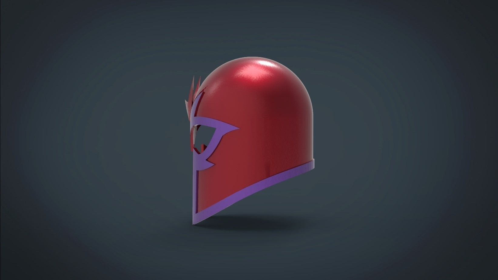 Magneto xmen first class Helmet -stl files for 3d printing 3D print model_3