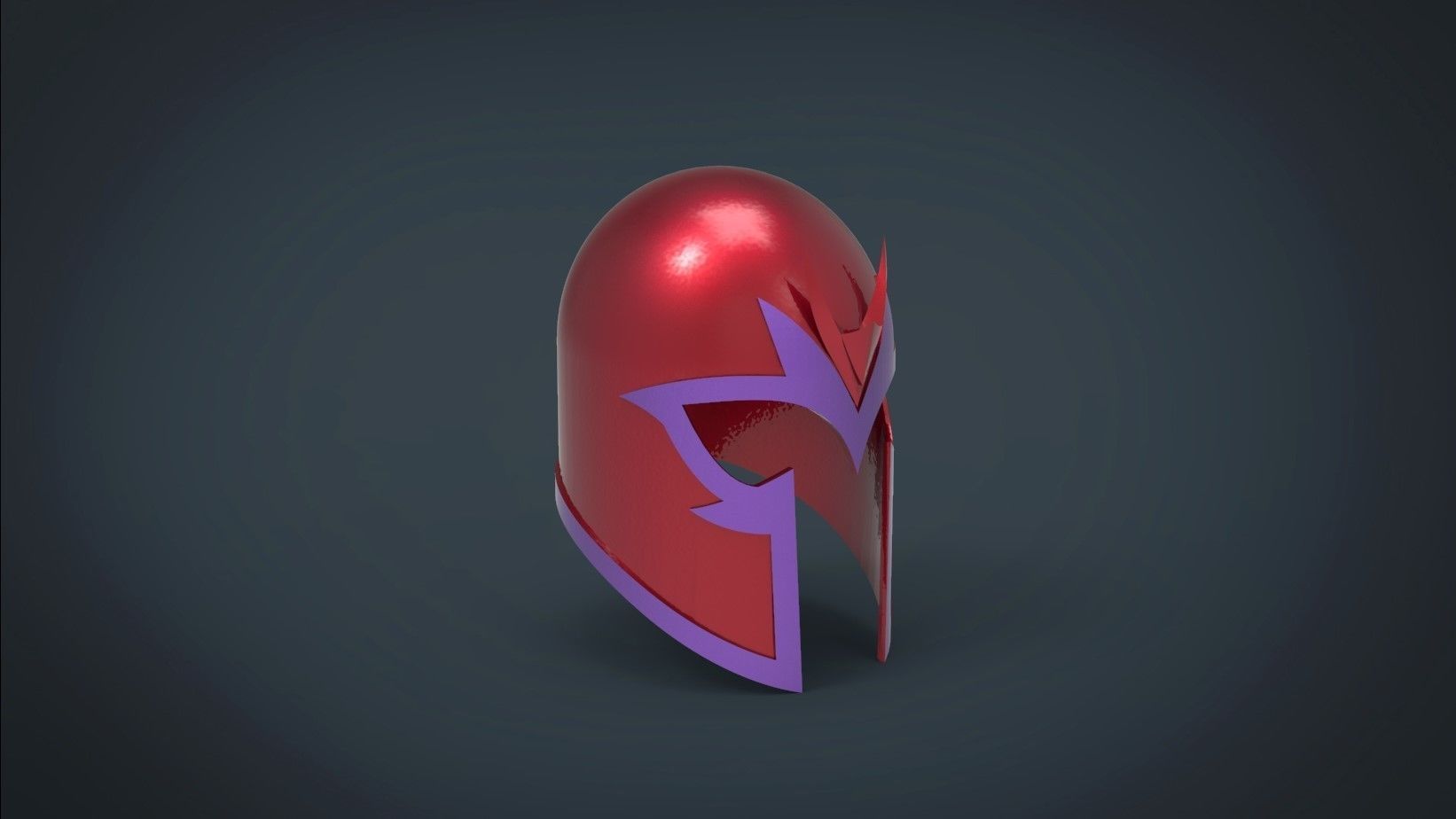 Magneto xmen first class Helmet -stl files for 3d printing 3D print model_5