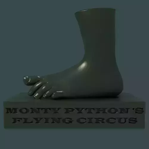 Monty Pythons Flying Circus Foot 3D print model