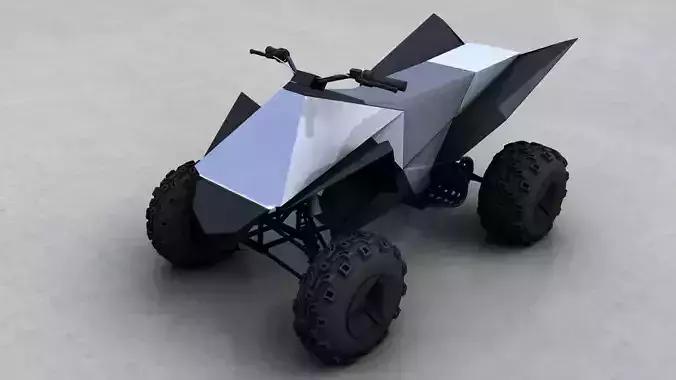 TESLA CYBERQUAD ATV 2019 3D model