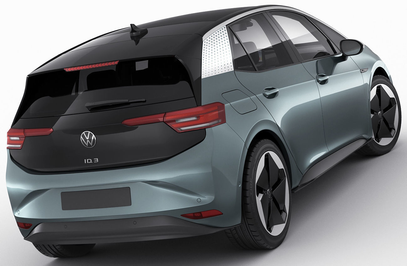 VW ID3 2020 3D model_1