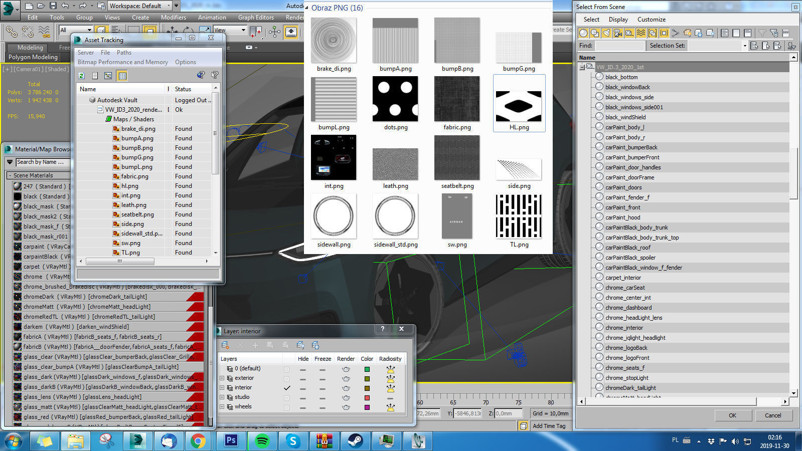 VW ID3 2020 3D model_26