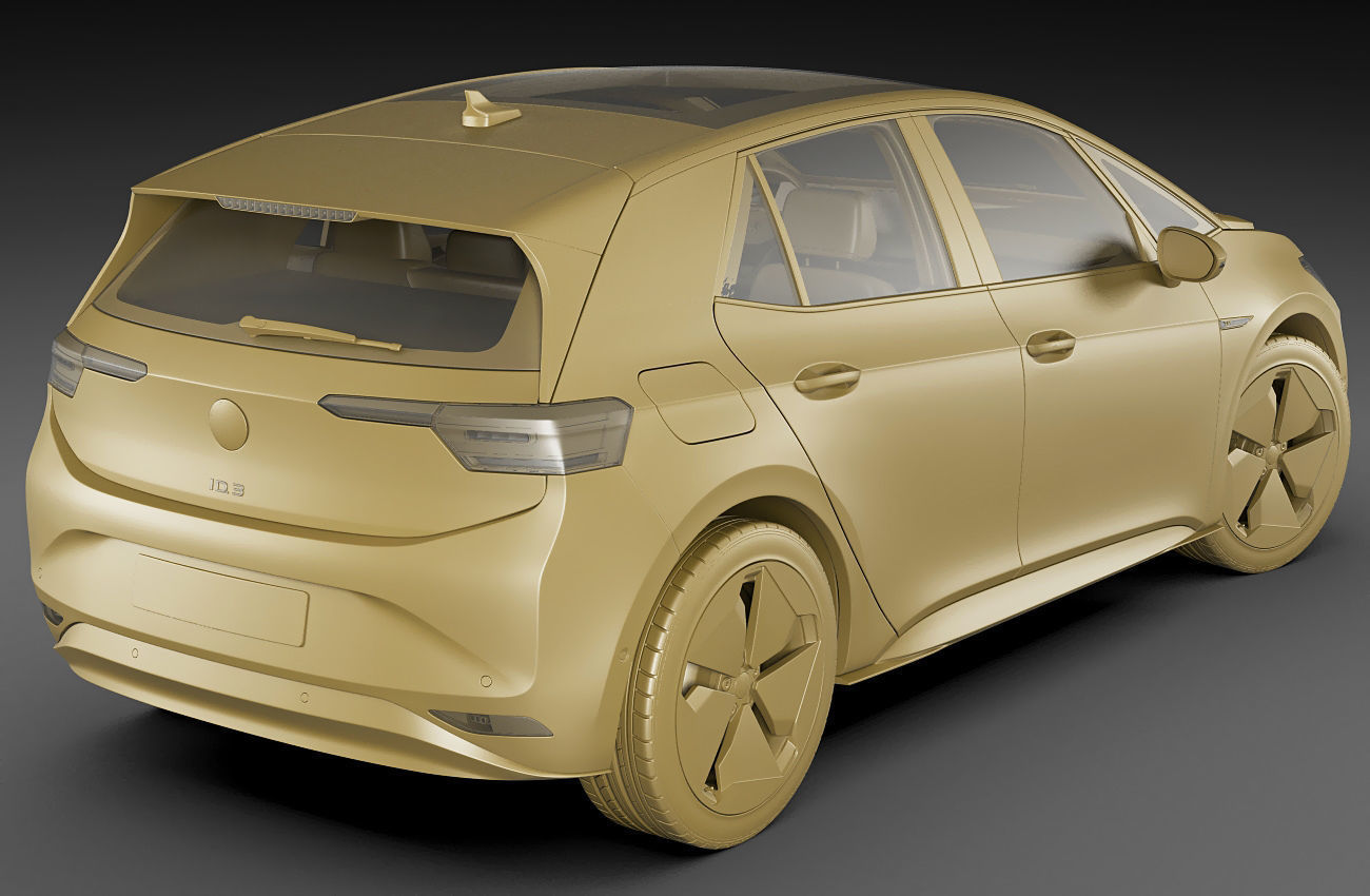VW ID3 2020 3D model_19