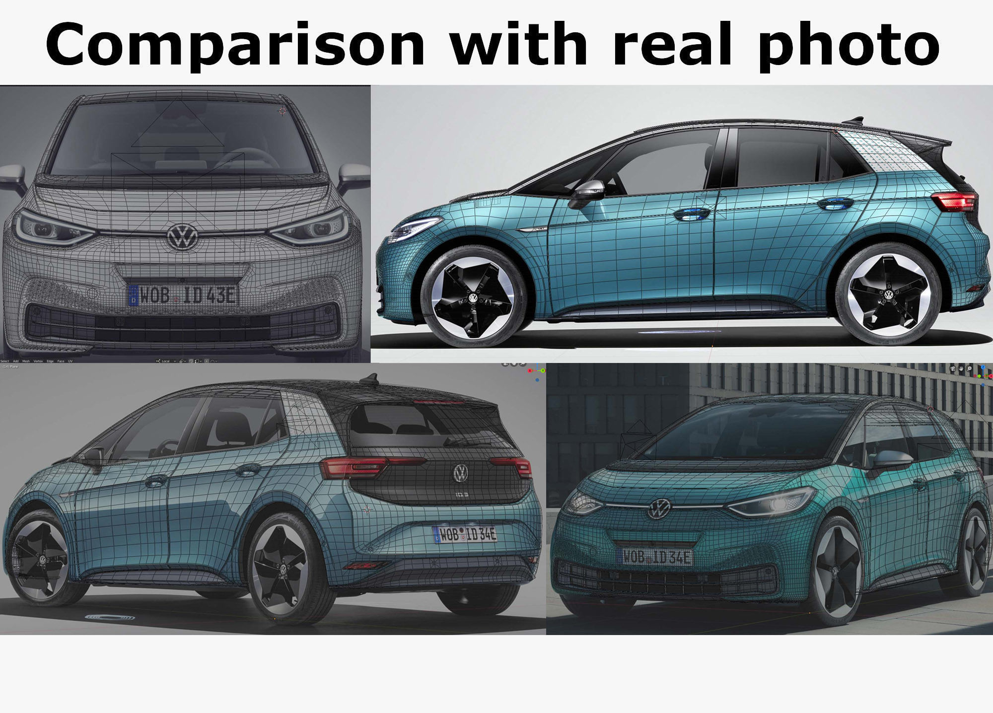 VW ID3 2020 3D model_25