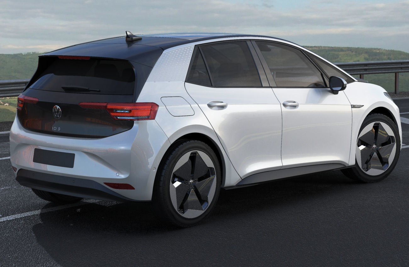VW ID3 2020 3D model_16