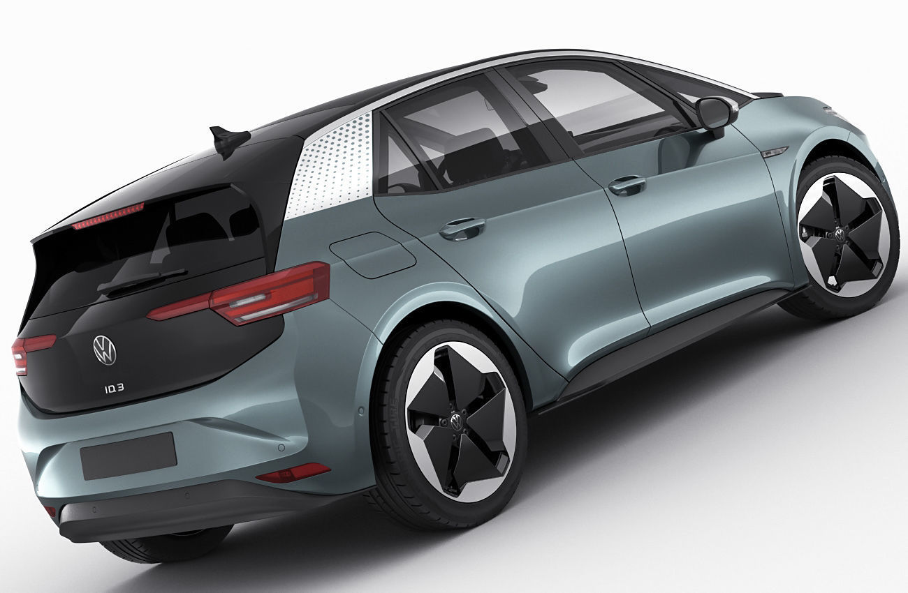 VW ID3 2020 3D model_8
